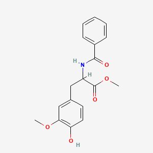 methyl N-benzoyl-3-methoxytyrosinate