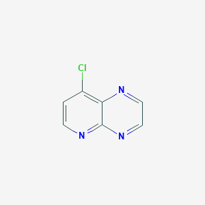 molecular formula C7H4ClN3 B2912194 8-Chloropyrido[2,3-b]pyrazine CAS No. 1392428-92-0