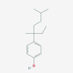 molecular formula C15H24O B029123 4-(1-Ethyl-1,4-dimethylpentyl)phenol CAS No. 142731-63-3