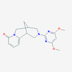 11-(4,6-Dimethoxypyrimidin-2-yl)-7,11-diazatricyclo[7.3.1.02,7]trideca-2,4-dien-6-one