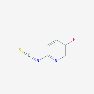 molecular formula C6H3FN2S B2912335 5-fluoro-2-isothiocyanatopyridine CAS No. 1103425-74-6