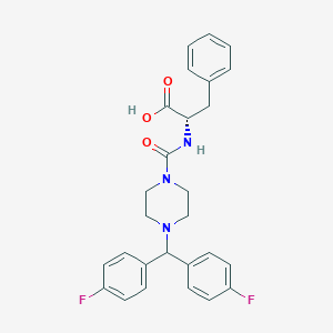 molecular formula C27H27F2N3O3 B2912345 C27H27F2N3O3 CAS No. 1014042-03-5