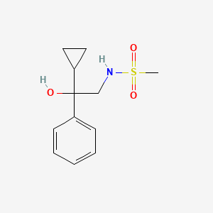 N-(2-cyclopropyl-2-hydroxy-2-phenylethyl)methanesulfonamide