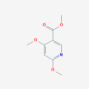 molecular formula C9H11NO4 B2912351 methyl 4,6-dimethoxynicotinate CAS No. 905563-73-7