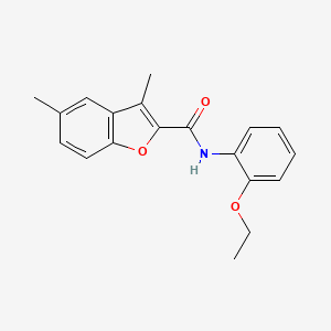 N-(2-ethoxyphenyl)-3,5-dimethyl-1-benzofuran-2-carboxamide