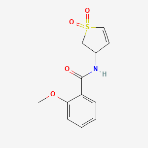 N-(1,1-dioxido-2,3-dihydrothiophen-3-yl)-2-methoxybenzamide