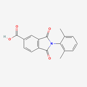 2-(2,6-Dimethylphenyl)-1,3-dioxoisoindoline-5-carboxylic acid