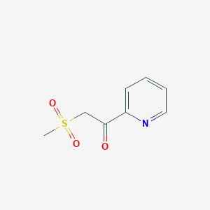 B2912428 2-Methylsulfonyl-1-(pyridin-2-yl)ethanone CAS No. 27302-93-8