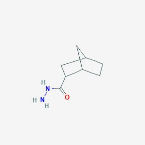 molecular formula C8H14N2O B2912552 Bicyclo[2.2.1]heptane-2-carbohydrazide CAS No. 1016557-67-7