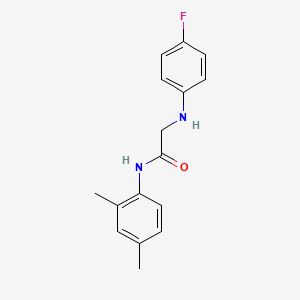 molecular formula C16H17FN2O B2912563 N-(2,4-dimethylphenyl)-2-[(4-fluorophenyl)amino]acetamide CAS No. 457925-86-9