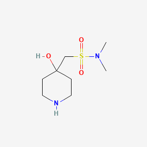1-(4-Hydroxypiperidin-4-yl)-N,N-dimethylmethanesulfonamide