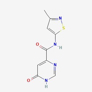 6-hydroxy-N-(3-methylisothiazol-5-yl)pyrimidine-4-carboxamide