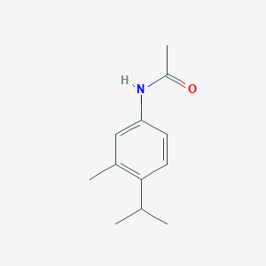 molecular formula C12H17NO B2912675 N-(4-isopropyl-3-methylphenyl)acetamide CAS No. 4571-12-4