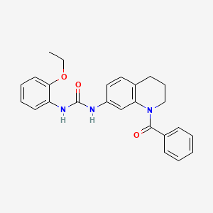 1-(1-Benzoyl-1,2,3,4-tetrahydroquinolin-7-yl)-3-(2-ethoxyphenyl)urea