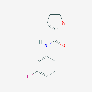molecular formula C11H8FNO2 B291308 N-(3-fluorophenyl)furan-2-carboxamide 