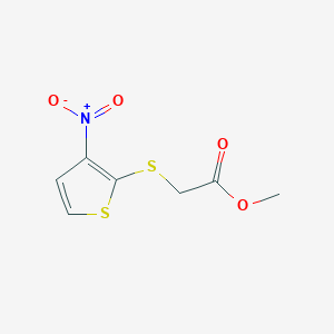 Methyl [(3-Nitrothien-2-yl)thio]acetate