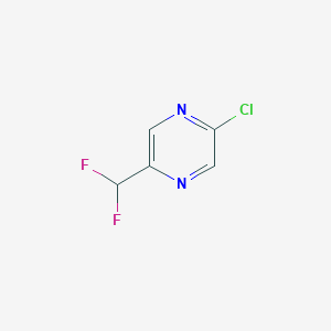 2-Chloro-5-(difluoromethyl)pyrazine