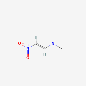 molecular formula C4H8N2O2 B2913312 1-Dimethylamino-2-nitroethylene CAS No. 1190-92-7; 73430-27-0