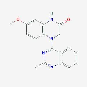molecular formula C18H16N4O2 B2913322 WX-132-18B 