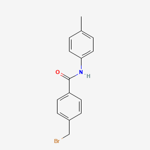 4-(bromomethyl)-N-(4-methylphenyl)benzamide
