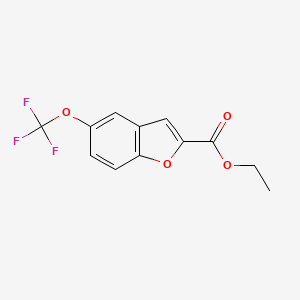 Ethyl 5-(trifluoromethoxy)benzofuran-2-carboxylate
