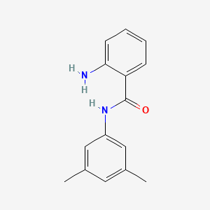 molecular formula C15H16N2O B2913392 2-amino-N-(3,5-dimethylphenyl)benzamide CAS No. 102630-82-0