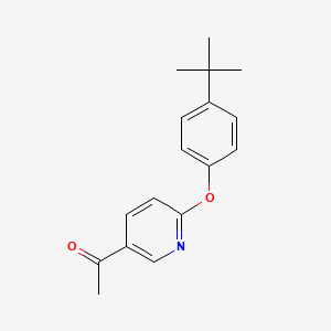5-Acetyl-2-(4-(t-butylphenoxy) pyridine