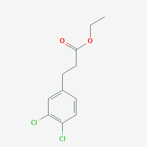molecular formula C11H12Cl2O2 B2913624 Ethyl 3-(3,4-dichlorophenyl)propanoate CAS No. 7116-47-4