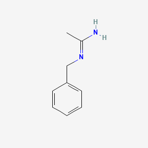 molecular formula C9H12N2 B2913882 n-Benzylacetamidine CAS No. 69981-57-3