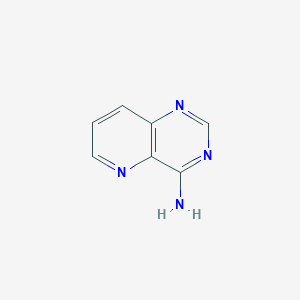 molecular formula C7H6N4 B2914060 Pyrido[3,2-d]pyrimidin-4-amine CAS No. 875233-01-5