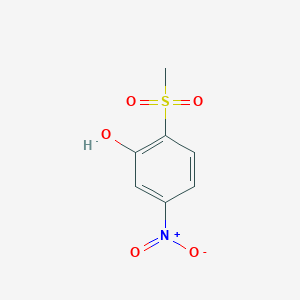 2-Methanesulfonyl-5-nitrophenol
