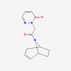 2-(2-((1R,5S)-8-azabicyclo[3.2.1]oct-2-en-8-yl)-2-oxoethyl)pyridazin-3(2H)-one