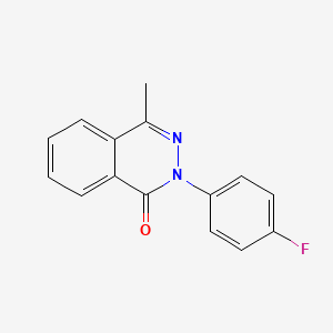 2-(4-fluorophenyl)-4-methyl-1(2H)-phthalazinone