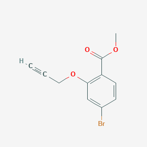 Methyl 4-bromo-2-(prop-2-yn-1-yloxy)benzoate