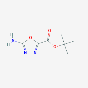 Tert-butyl 5-amino-1,3,4-oxadiazole-2-carboxylate