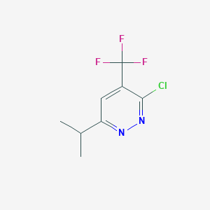 3-Chloro-6-isopropyl-4-(trifluoromethyl)pyridazine
