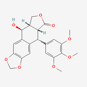 molecular formula C22H22O8 B2914562 Isopicropodophyllin CAS No. 60660-50-6