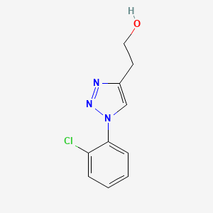 2-(1-(2-chlorophenyl)-1H-1,2,3-triazol-4-yl)ethanol