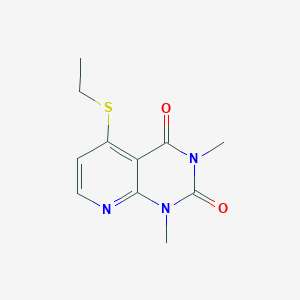 5-(ethylthio)-1,3-dimethylpyrido[2,3-d]pyrimidine-2,4(1H,3H)-dione