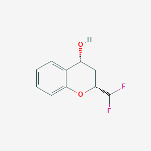 B2914617 (2R,4R)-2-(Difluoromethyl)-3,4-dihydro-2H-chromen-4-ol CAS No. 2287237-34-5