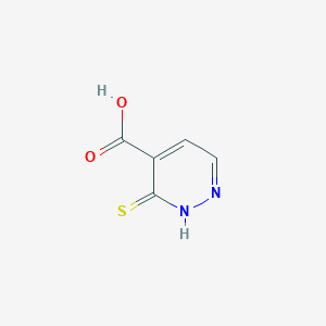 3-Sulfanylpyridazine-4-carboxylic acid