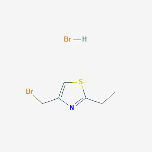 4-(Bromomethyl)-2-ethylthiazole hbr