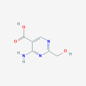 4-Amino-2-(hydroxymethyl)pyrimidine-5-carboxylic acid