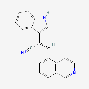 molecular formula C20H13N3 B2914891 PIP4K-IN-a131 