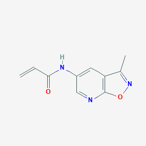 N-(3-Methyl-[1,2]oxazolo[5,4-b]pyridin-5-yl)prop-2-enamide