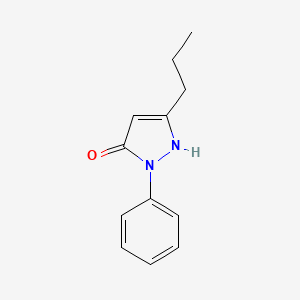 1-phenyl-3-propyl-1H-pyrazol-5-ol