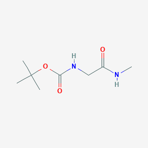 molecular formula C8H16N2O3 B2915240 Tert-butyl 2-(methylamino)-2-oxoethylcarbamate CAS No. 88815-85-4