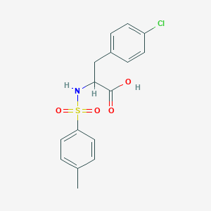 3-(4-Chlorophenyl)-2-{[(4-methylphenyl)sulfonyl]amino}propanoic acid