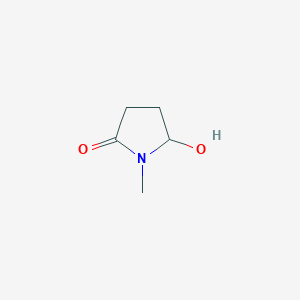 molecular formula C5H9NO2 B029154 5-Hydroxy-1-methylpyrrolidin-2-one CAS No. 41194-00-7
