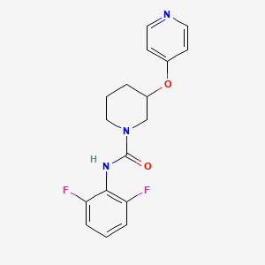 N-(2,6-difluorophenyl)-3-(pyridin-4-yloxy)piperidine-1-carboxamide